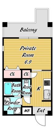 BLISS POINTあべのの間取り画像
