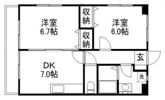 ビバプリンスの間取り画像