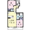 ピーヌスⅡの間取り画像