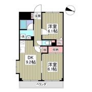 ドミール・コンフォール親水公園の間取り画像