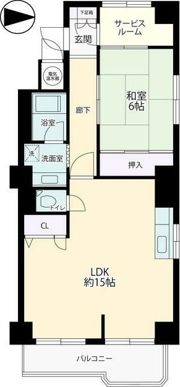 コーシン菊名マンションの間取り画像