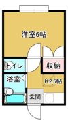 パレスウエストの間取り画像
