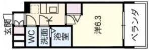 ファステート東別院シュプールの間取り画像