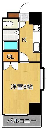 アベニュー扇の間取り画像