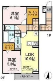 ルナメゾンの間取り画像