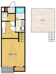 Calm城野の間取り画像