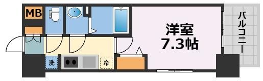レシオス天王寺の間取り画像