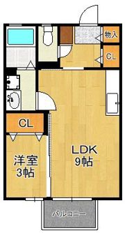 コンフォールSの間取り画像