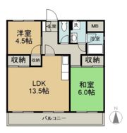 ハイツ古江の間取り画像