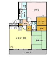 シーガルパーク 弐番館の間取り画像