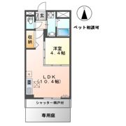 ルーエンハイム クレインの間取り画像