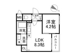EMINA-Ⅲの間取り画像