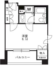 藤和シティコープ御茶ノ水吉田ビルの間取り画像