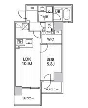 シーズンフラッツ両国EASTの間取り画像