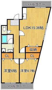 パークスクエア松島の間取り画像