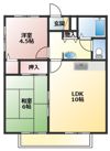 サンガーデン福本Aの間取り画像
