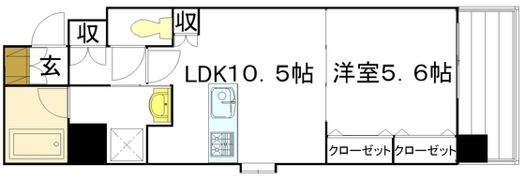 ウェスティン鉄砲町の間取り画像