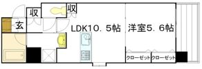 ウェスティン鉄砲町の間取り画像