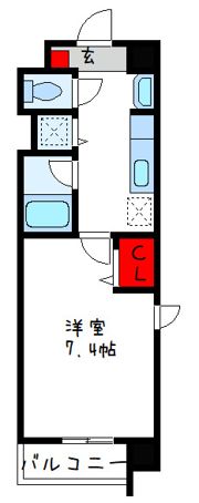 スペースラディアの間取り画像