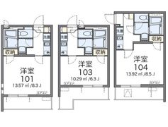クレイノCloverの間取り画像