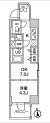 リテラス秋葉原イーストの間取り画像