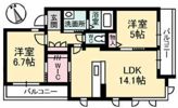 La Fonte（ラ フォンテ）の間取り画像