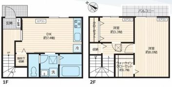 フラワーハイツⅡ 仮称）西瑞江戸建の間取り画像