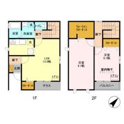 マロン シャトー Aの間取り画像