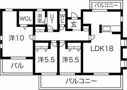 プラネックスユマニテの間取り画像