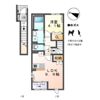 萩原町新築アパートの間取り画像