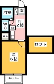 HAST天白の間取り画像