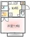 コーポビジョンの間取り画像