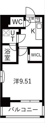 メイプルコート朝岡の間取り画像