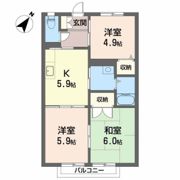 パークヒル津田 C棟の間取り画像