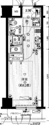ヴェルステージ秋葉原EASTの間取り画像