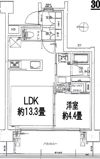 イニシア墨田押上の間取り画像