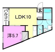 ロイヤルサンタ北久米の間取り画像