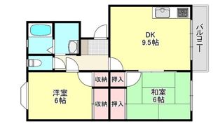 イーストハイツの間取り画像