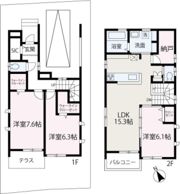 Libla H棟の間取り画像