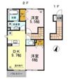 Cras・輝の間取り画像