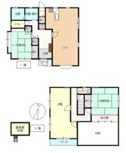 レークタウン 借家の間取り画像