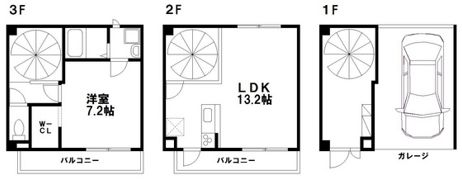 COTHAX西古松の間取り画像