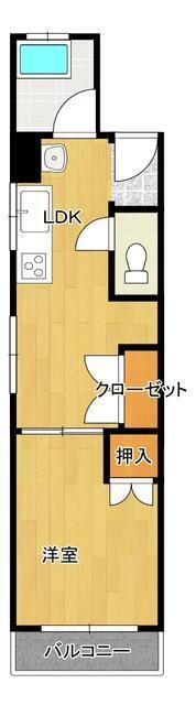 KMコートの間取り画像
