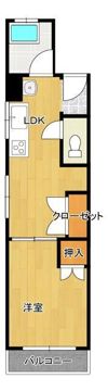 KMコートの間取り画像