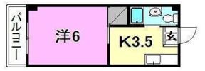 第6グリーンハイツの間取り画像