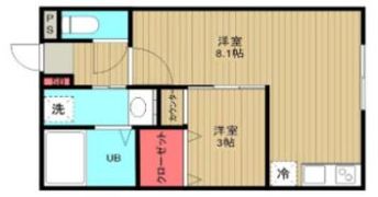maison de pastelの間取り画像