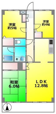 メゾンソレイユの間取り画像