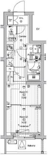 PREMIUM CUBE 中野新橋 DEUXの間取り画像