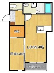 BRAVE BASE遠賀 Southの間取り画像