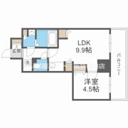 TOPAZ江坂の間取り画像